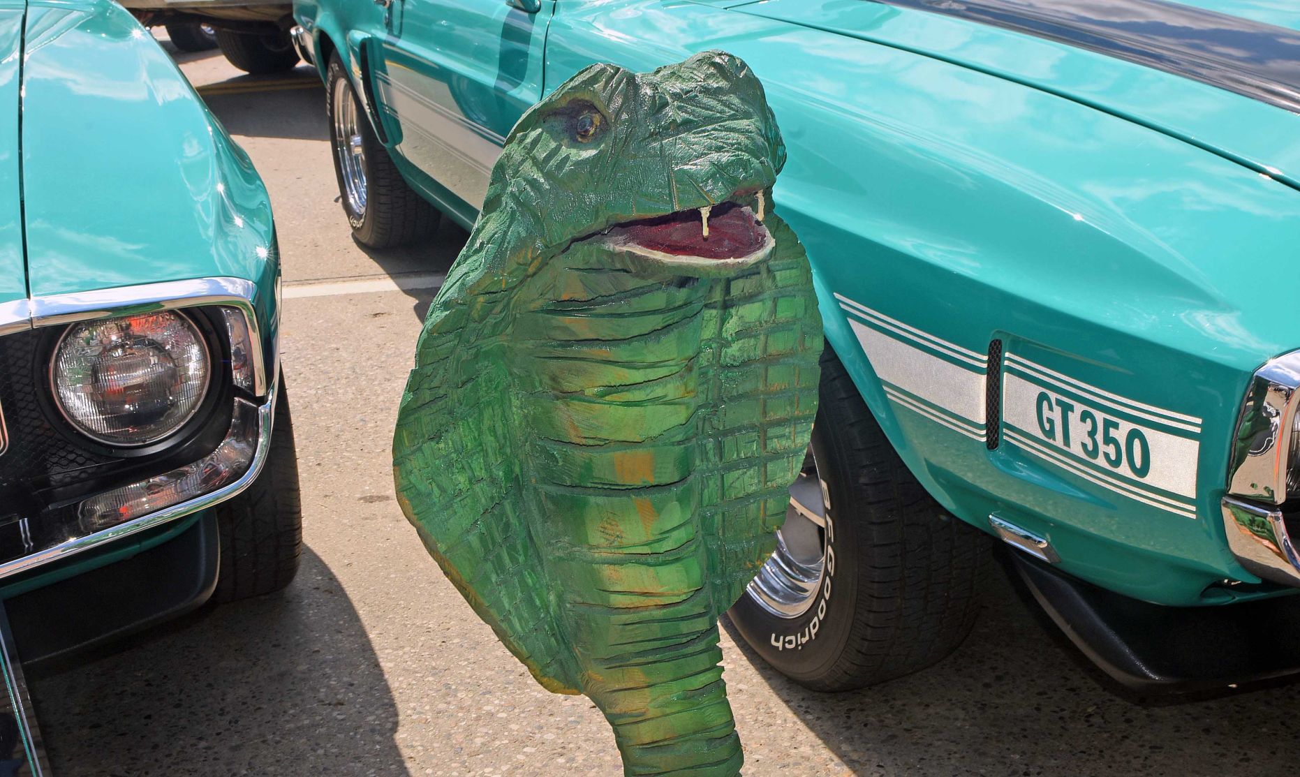 Grabber Green Ford Shelby Mustangs